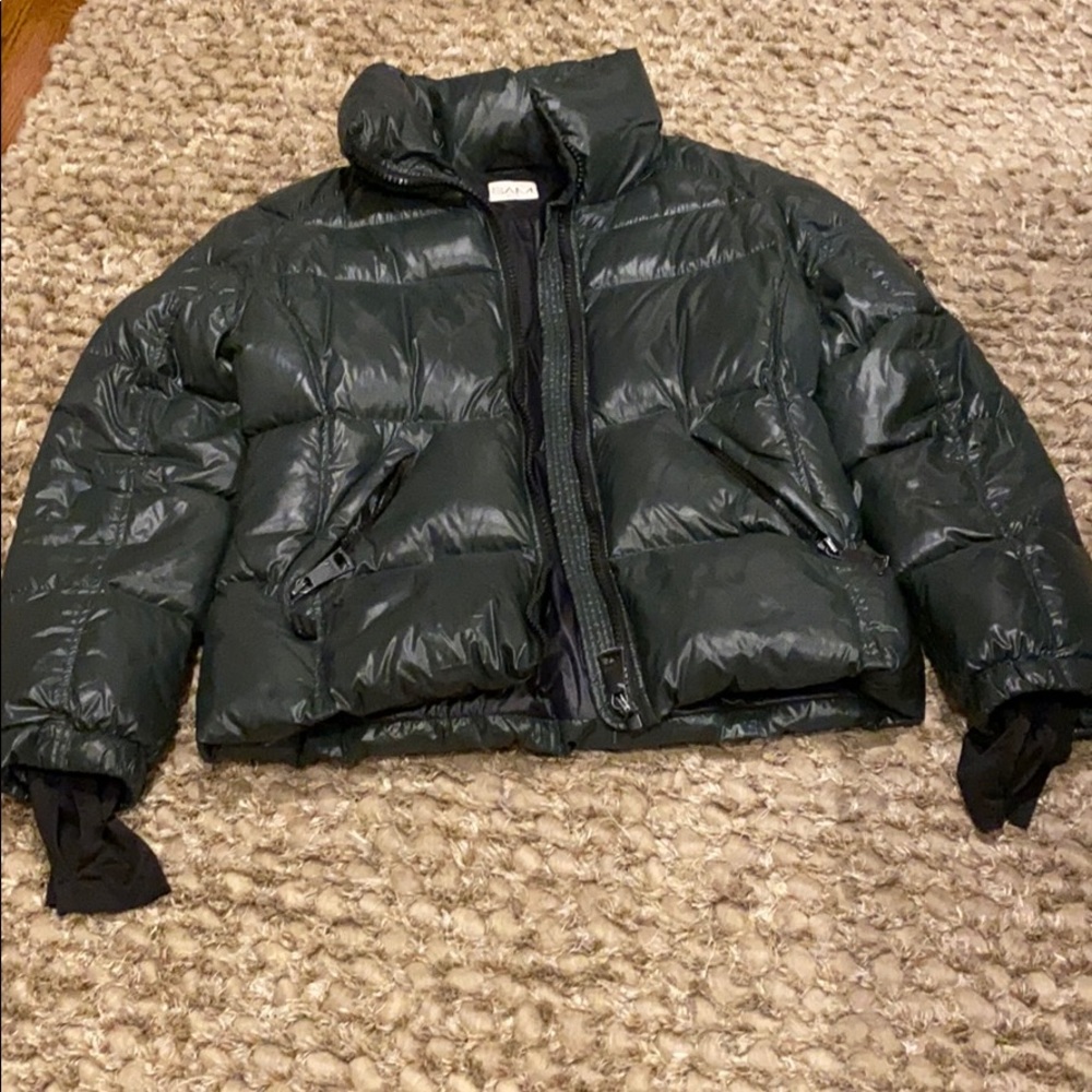 SAM Coat Forest Green Color